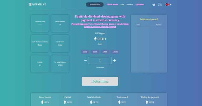 Fair Win, nouveau responsable de la congestion d&rsquo;Ethereum