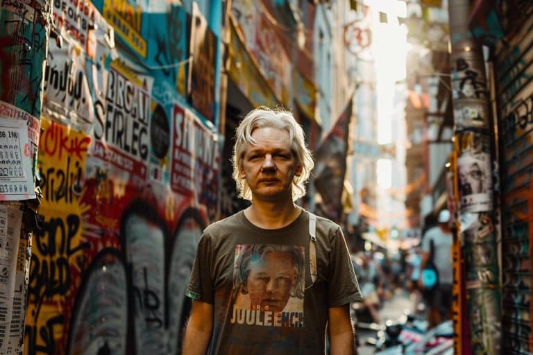 Julian Assange soutenu par une donation massive de Bitcoin : une baleine verse 8 BTC pour son retour en Australie