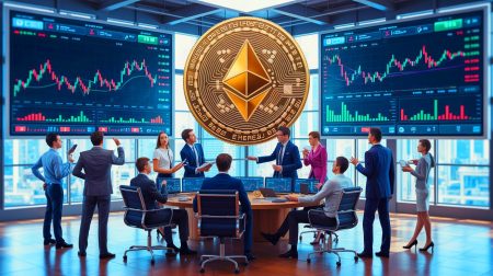 Illustration de la croissance de la trésorerie Ethereum de SharpLink.