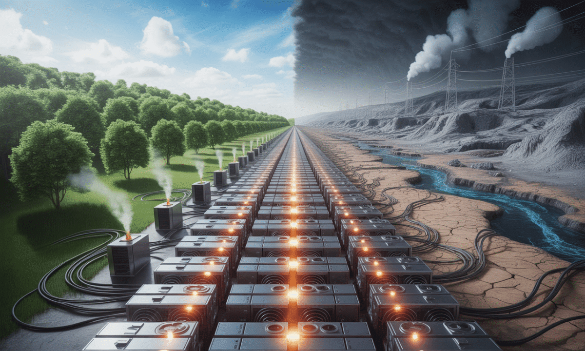 découvrez comment la cryptomonnaie influence l'environnement, ses effets écologiques et les enjeux liés à sa consommation énergétique.